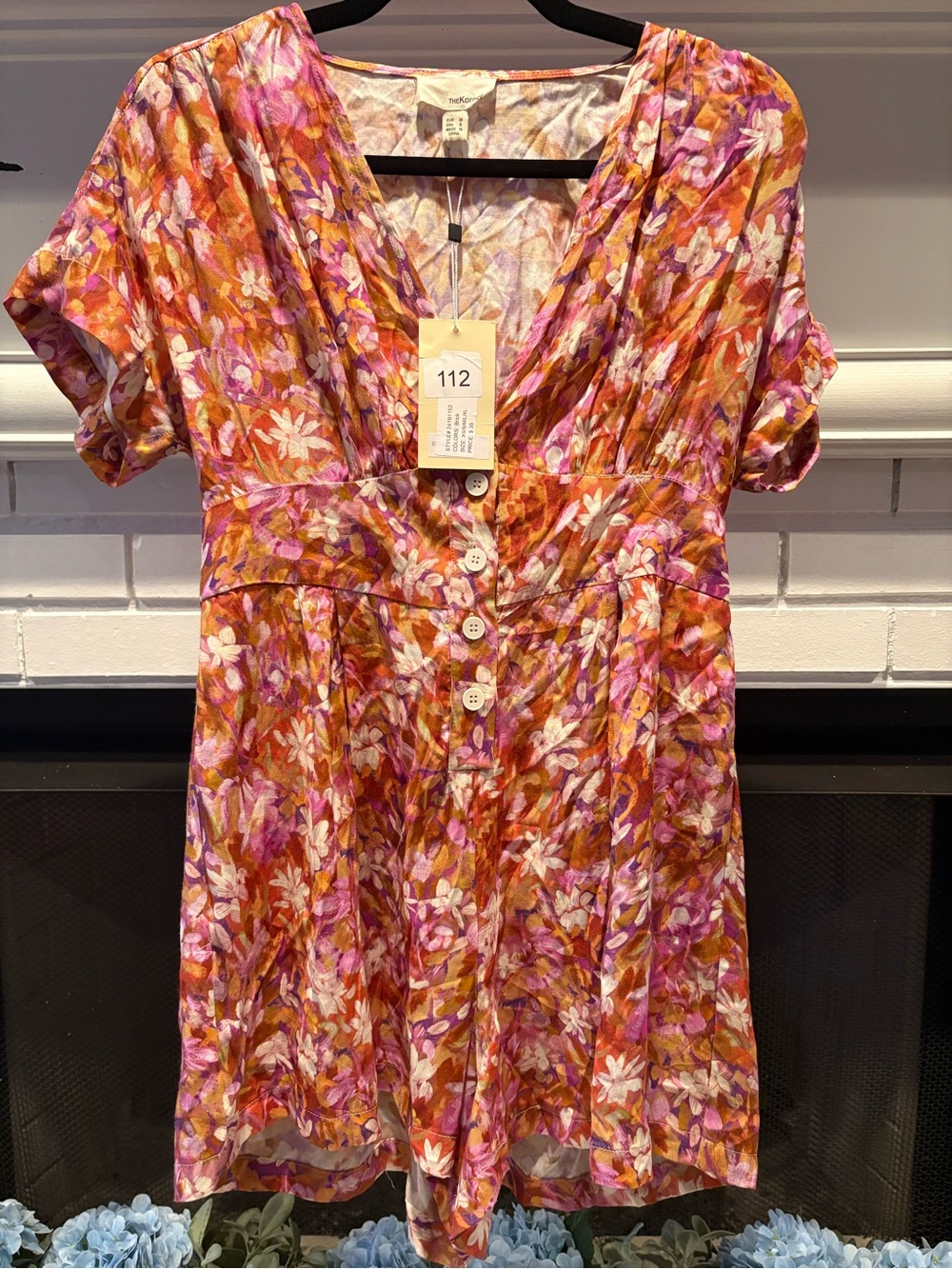 The Korner Floral Romper
